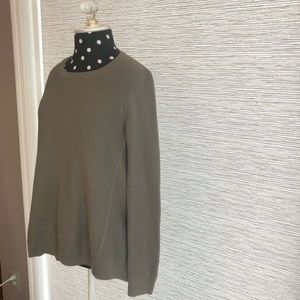 Madewell Knit Pullover Sweater in Kale